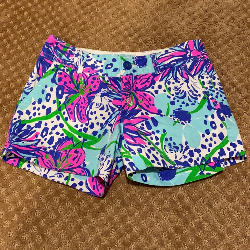 Callahan short “in the garden” print